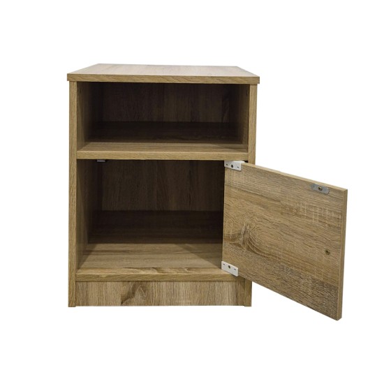 Κομοδίνο Lenea sonoma 40x40x50εκ Κομοδίνο Lenea sonoma 40x40x50εκ