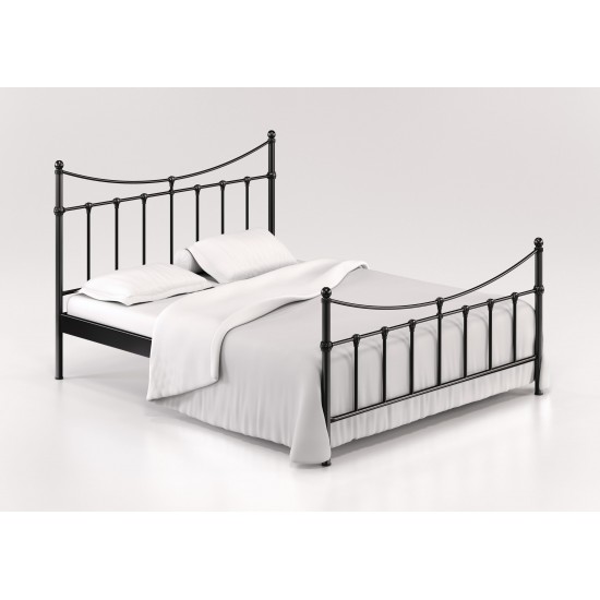 KPS/TIMELESS BED ΜΕΤΑΛΛΙΚΟ ΔΙΠΛΟ ΕΛΛΗΝΙΚΗΣ ΚΑΤΑΣΚΕΥΗΣ 160Χ200ΕΚ