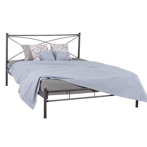 KPS/ LUNA ΚΡΕΒΑΤΙ ΜΕΤΑΛΛΙΚΟ ΔΙΠΛΟ ΕΛΛΗΝΙΚΗΣ ΚΑΤΑΣΚΕΥΗΣ ΓΙΑ ΣΤΡΩΜΑ 160Χ200 ΕΚ