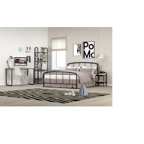 KPS/ΣΕΤ ΥΠΝΟΔΩΜΑΤΙΟΥ TEENAGER 5 ΤΕΜ. ΚΡΕΒΑΤΙ 140Χ200/190 ΠΛΗΡΕΣ  ΜΕ 2 ΚΟΜΟΔΙΝΑ, ΓΡΑΦΕΙΟ ΚΑΙ ΒΙΒΛΙΟΘΗΚΗ