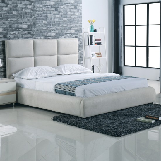 MAXIM Κρεβάτι Διπλό, για Στρώμα 160x200cm, Ύφασμα Απόχρωση Grey Stone MAXIM Κρεβάτι Διπλό, για Στρώμα 160x200cm, Ύφασμα Απόχρωση Grey Stone