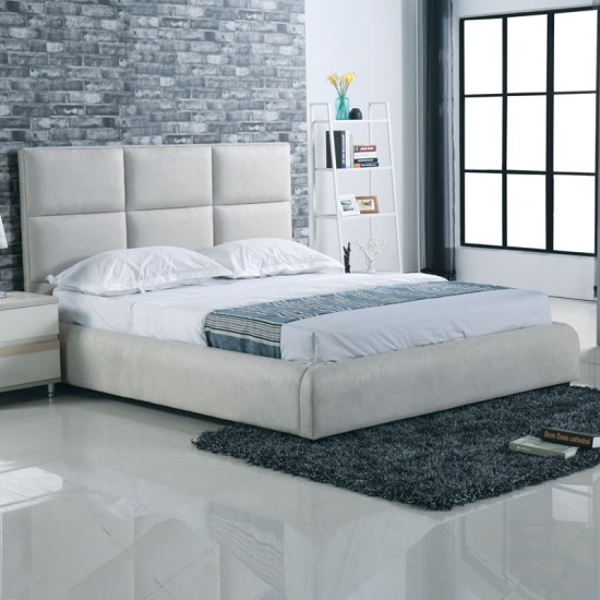 MAXIM Κρεβάτι Διπλό, για Στρώμα 160x200cm, Ύφασμα Απόχρωση Grey Stone MAXIM Κρεβάτι Διπλό, για Στρώμα 160x200cm, Ύφασμα Απόχρωση Grey Stone