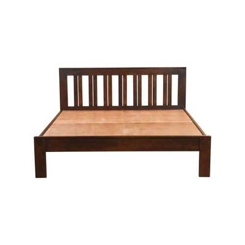 SOHO Κρεβάτι Διπλό, για Στρώμα 150x200cm, Sheesham Καρυδί