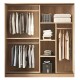 VANITY Ντουλάπα Δίφυλλη - Συρόμενη, Αποχρώσεων Sonoma Oak & Cream VANITY Ντουλάπα Δίφυλλη - Συρόμενη, Αποχρώσεων Sonoma Oak & Cream