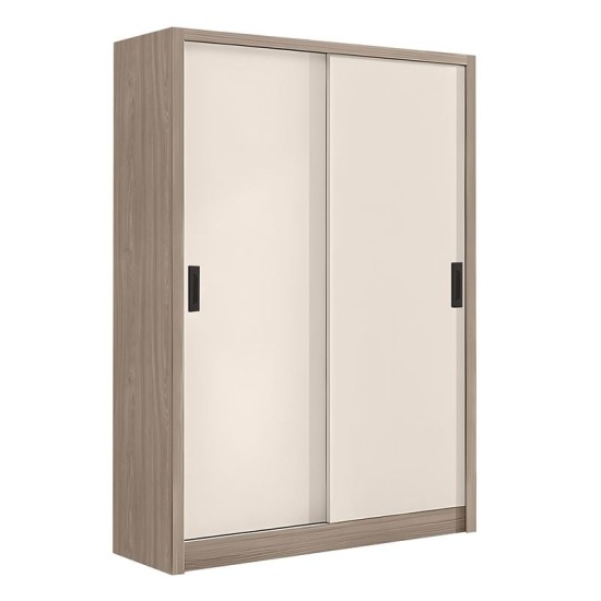 VANITY Ντουλάπα Δίφυλλη - Συρόμενη, Αποχρώσεων Sonoma Oak & Cream VANITY Ντουλάπα Δίφυλλη - Συρόμενη, Αποχρώσεων Sonoma Oak & Cream