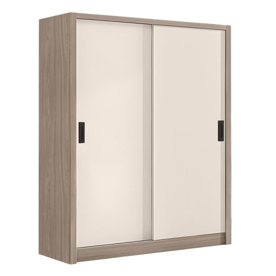 VANITY Ντουλάπα Δίφυλλη - Συρόμενη, Αποχρώσεων Sonoma Oak & Cream VANITY Ντουλάπα Δίφυλλη - Συρόμενη, Αποχρώσεων Sonoma Oak & Cream