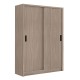 VANITY Ντουλάπα Δίφυλλη - Συρόμενη, Απόχρωση Sonoma Oak VANITY Ντουλάπα Δίφυλλη - Συρόμενη, Απόχρωση Sonoma Oak