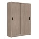 VANITY Ντουλάπα Δίφυλλη - Συρόμενη, Απόχρωση Sonoma Oak VANITY Ντουλάπα Δίφυλλη - Συρόμενη, Απόχρωση Sonoma Oak