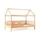 DREAM Montessori Παιδικό Κρεβάτι, για Στρώμα 90x190cm, Ξύλο Πεύκου Απόχρωση Φυσικό