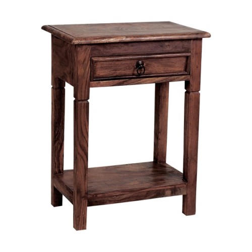 DORP Κομοδίνο Ξύλο Sheesham Καρυδί DORP Κομοδίνο Ξύλο Sheesham Καρυδί