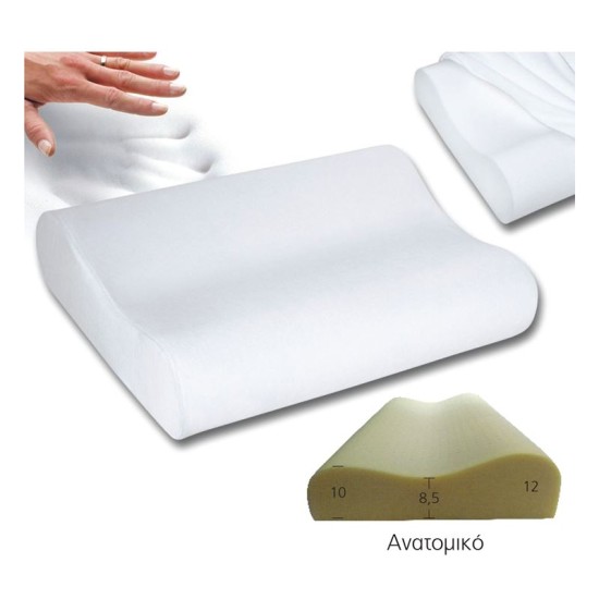 ΜΑΞΙΛΑΡΙ Ύπνου Ανατομικό Memory Foam ΜΑΞΙΛΑΡΙ Ύπνου Ανατομικό Memory Foam